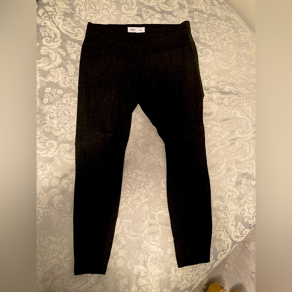 Old Navy Gray Stevie Leggings, Large, EUC